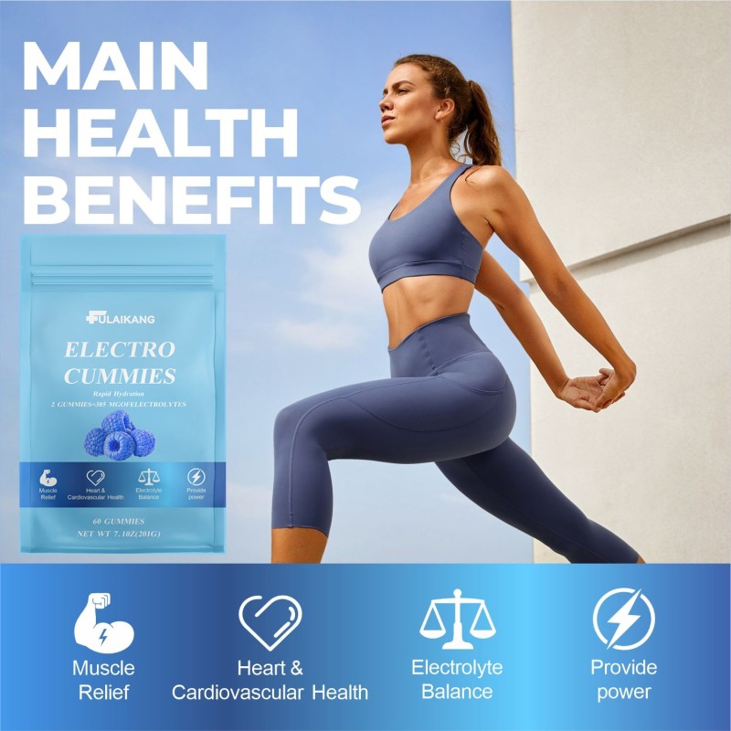 Electrolyte Gummies Manufacturer - Sugar Free Hydration for Adults