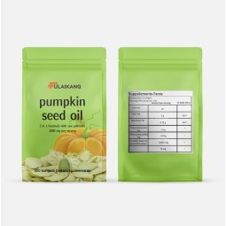 Pumpkin Seed Oil Softgel Manufacturer - OEM/ODM with Saw Palmetto