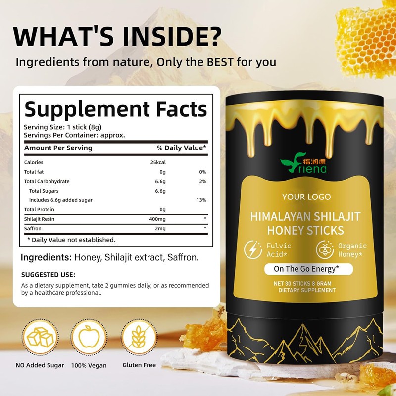 Shilajit Resin Sticks Factory - OEM Himalayan Energy Boost Sticks