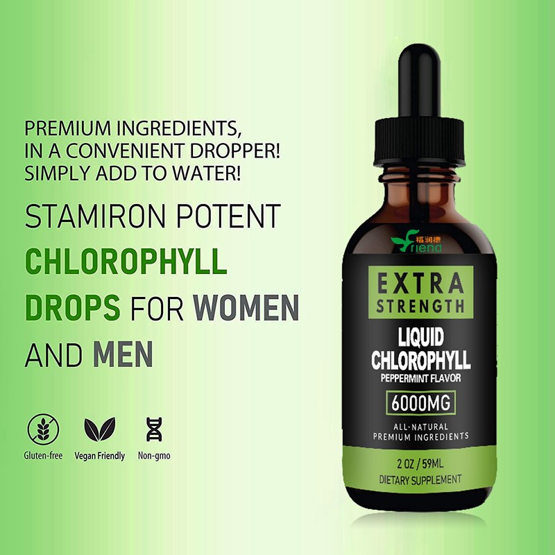 Chlorophyll Liquid Drops Supplier - OEM High Quality Detox Supplement