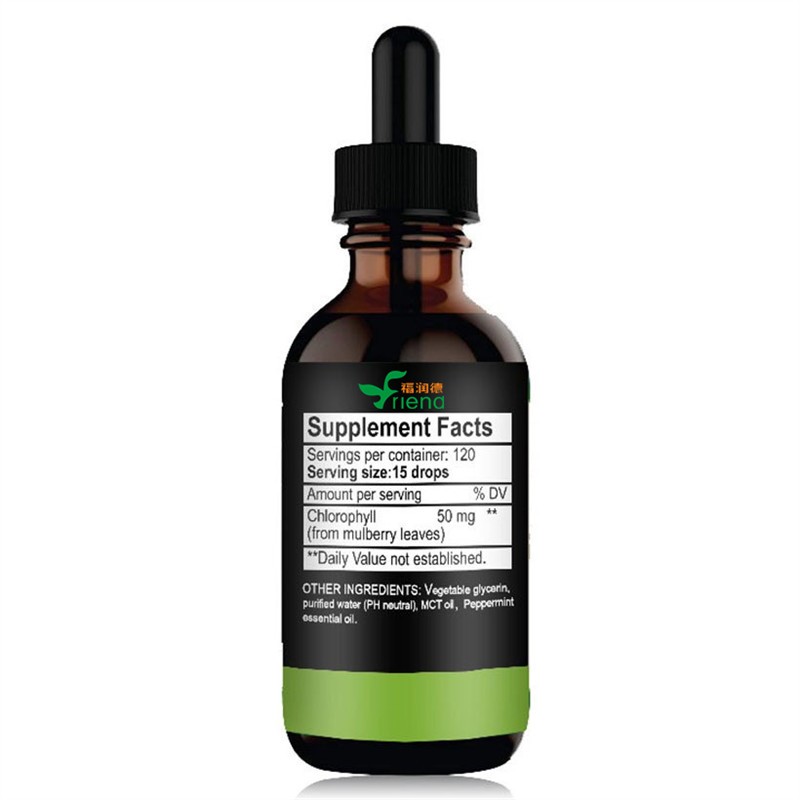 Chlorophyll Liquid Drops Supplier - OEM High Quality Detox Supplement