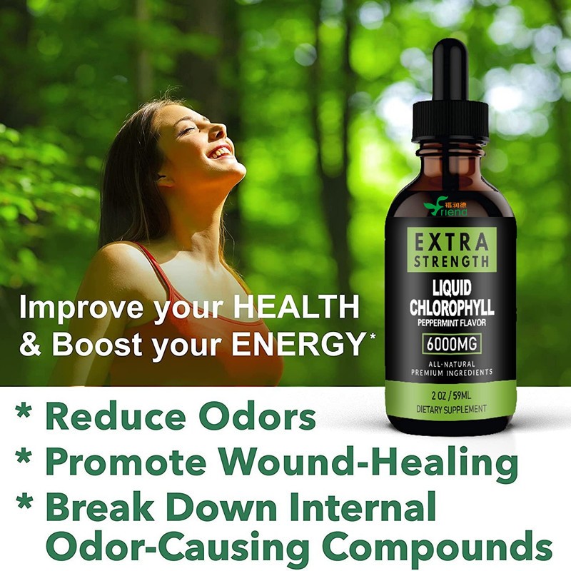 Chlorophyll Liquid Drops Supplier - OEM High Quality Detox Supplement