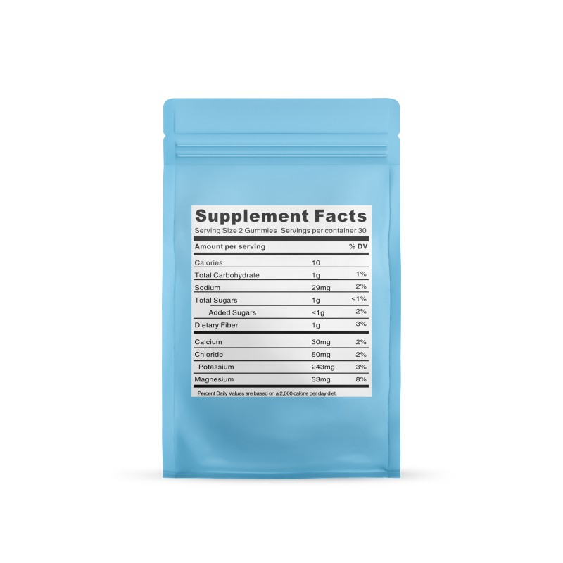Electrolyte Gummies Manufacturer - Sugar Free Hydration for Adults