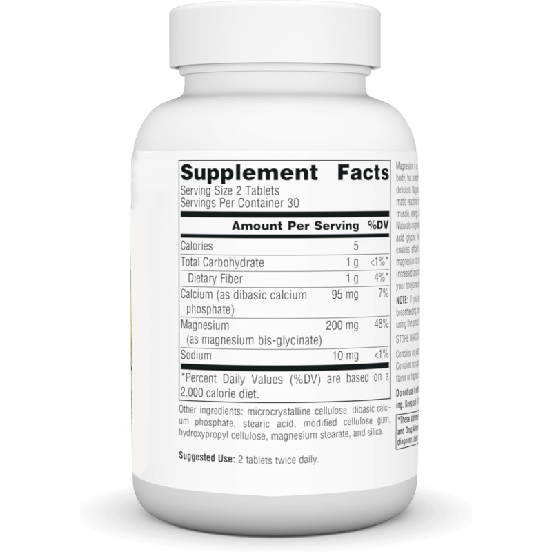 Magnesium Glycinate Tablets Factory - OEM High Absorption Magnesium Complex