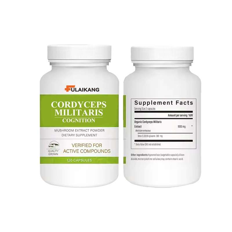 Cordyceps Extract Capsules Factory - OEM/ODM Mushroom Extract Supplement