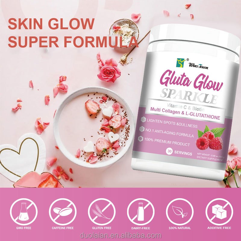 Skin Lighting Powder Manufacturer - OEM Custom Glutathione Collagen Drink