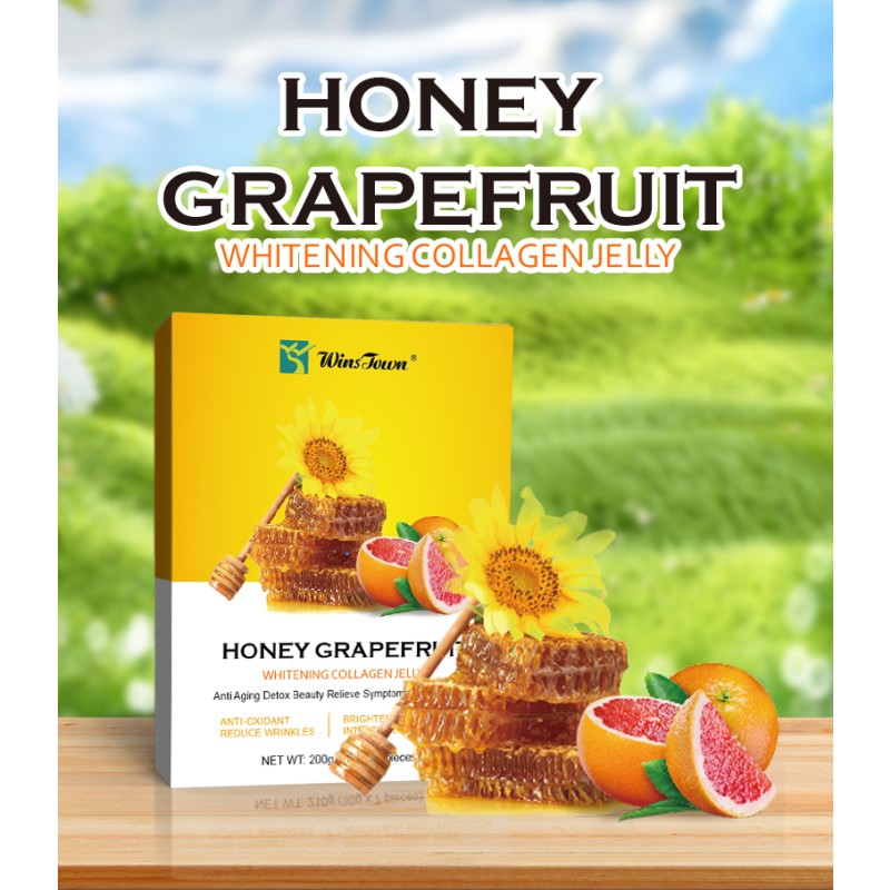 Honey Grapefruit Jelly Supplier - OEM Custom Whitening Collagen Beauty