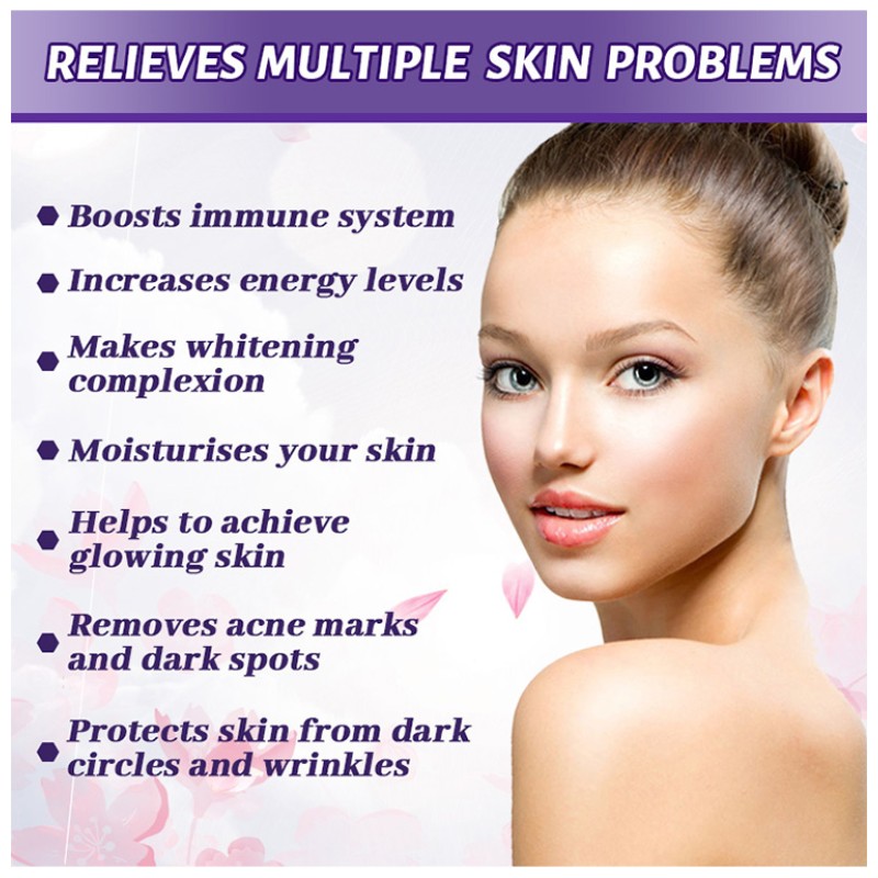 Skin Whitening Capsules Supplier - OEM Custom Vitamin C Glutathione Beauty