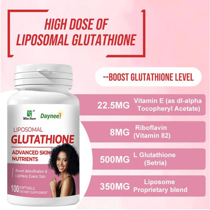 L-Glutathione Capsules Factory - OEM Custom Skin Glow Collagen Whitening