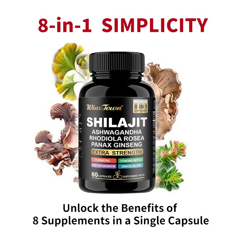 Energy Immunity Capsules Manufacturer - OEM Honey Ashwagandha Shilajit Formula