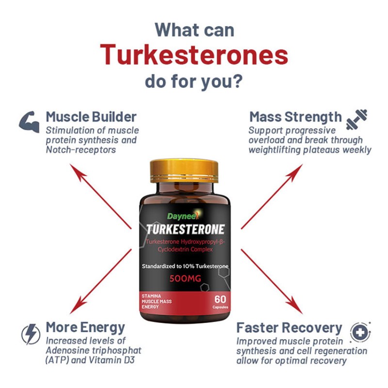 Turkesterone Extract Capsules Supplier - Private Label Natural Herbal Supplement