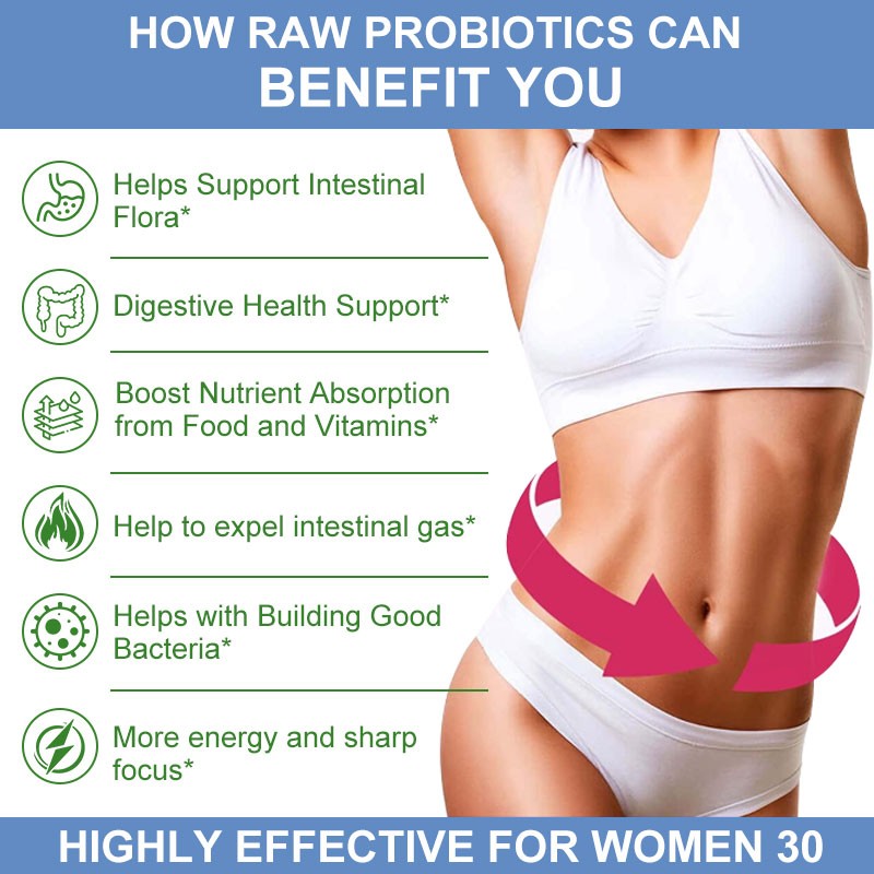 Probiotics Capsules Supplier - OEM Custom Prebiotics Vaginal Flora Balance