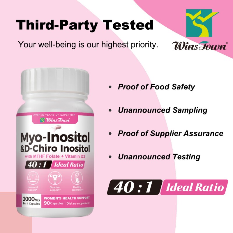 Fertility Capsules Factory - OEM Custom Myo-Inositol Female Womb Support