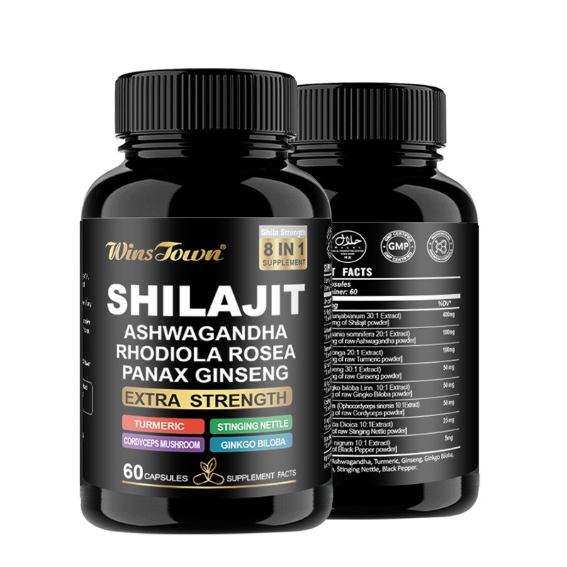 Energy Immunity Capsules Manufacturer - OEM Honey Ashwagandha Shilajit Formula