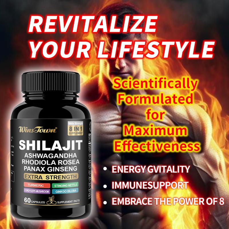 Energy Immunity Capsules Manufacturer - OEM Honey Ashwagandha Shilajit Formula