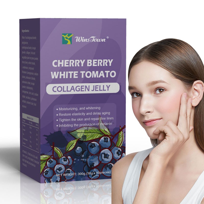 Collagen Peptides Jelly Factory - OEM Custom Skin Whitening Glow Face Care