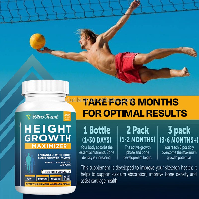 Height Growth Capsules Supplier - OEM Custom Kids Teens Bone Strength