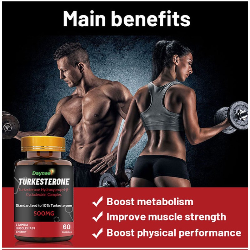 Turkesterone Extract Capsules Supplier - Private Label Natural Herbal Supplement