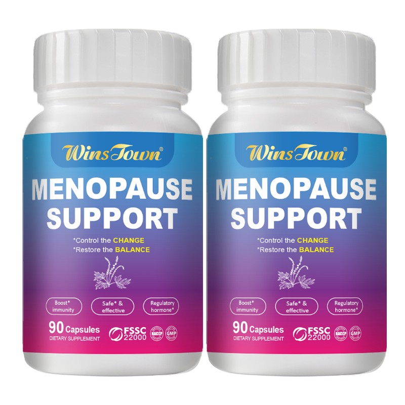 Hormonal Balance Capsules Factory - OEM Custom Turmeric Ashwagandha Menopause