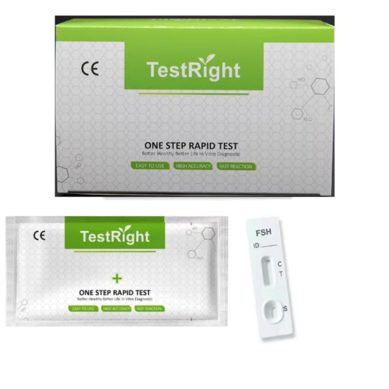 FSH Test Strip Supplier - One Step Menopause Fertility Detection