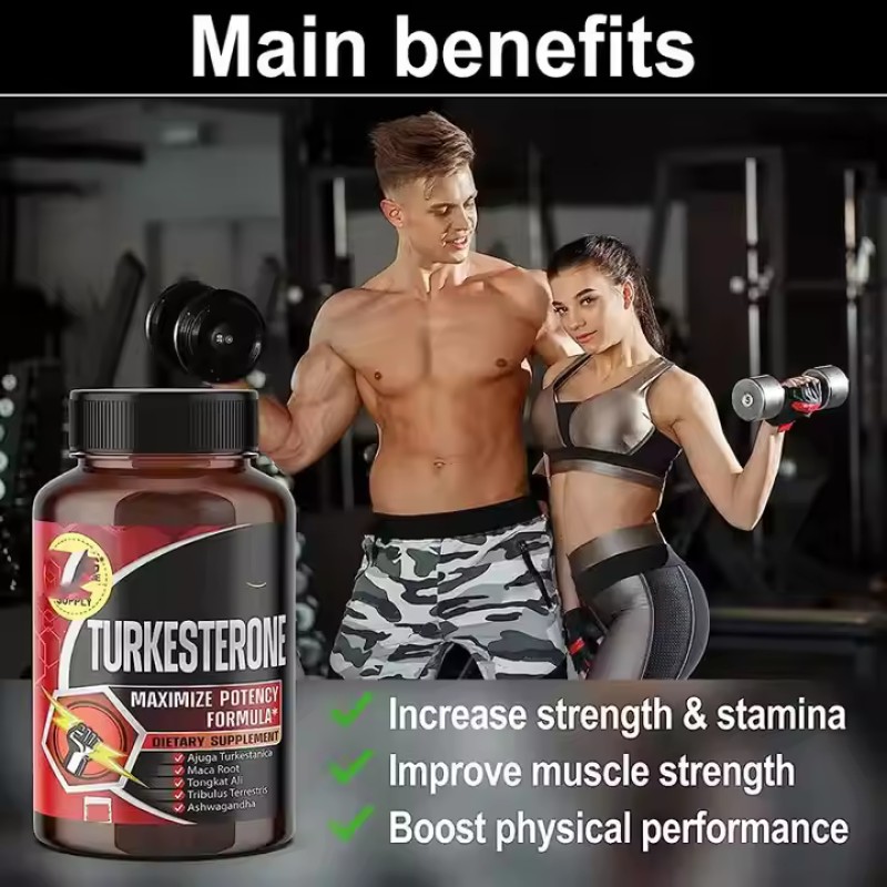 Ajuga Turkestanica Extract Capsules Manufacturer - OEM 10% Turkesterone Supplement