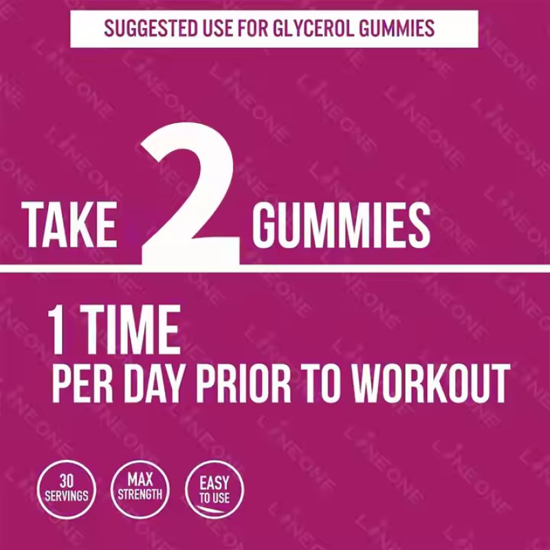 Pre-Workout Gummies Manufacturer - OEM Advanced Glycerol Formula