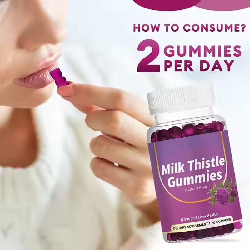 Milk Thistle Gummies Factory - Best Price Hangover Support Supplement