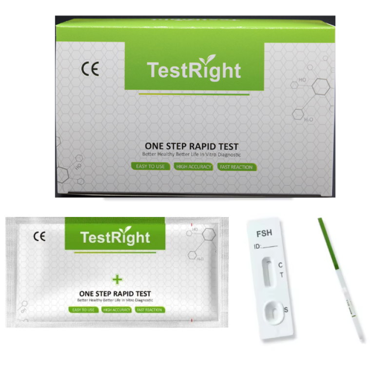 FSH Test Strip Supplier - One Step Menopause Fertility Detection