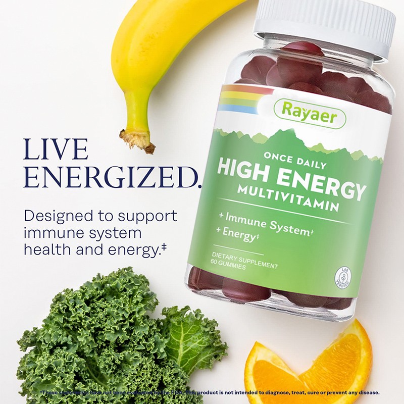 Vitamin Complex Gummies Supplier - OEM Energy Nerve System Support