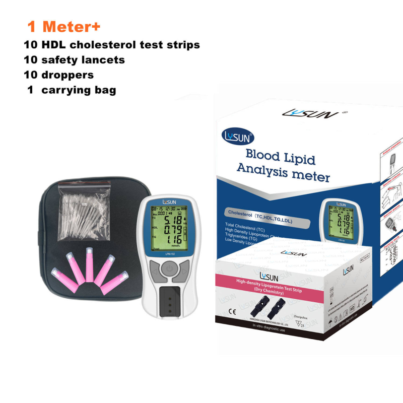 Blood Lipid Analyzer Supplier - LPM-102 Cholesterol Monitoring System