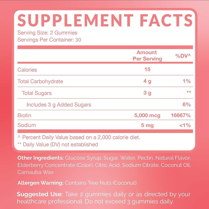 Collagen Gummies Factory - Private Label Vegan Biotin Hair Skin