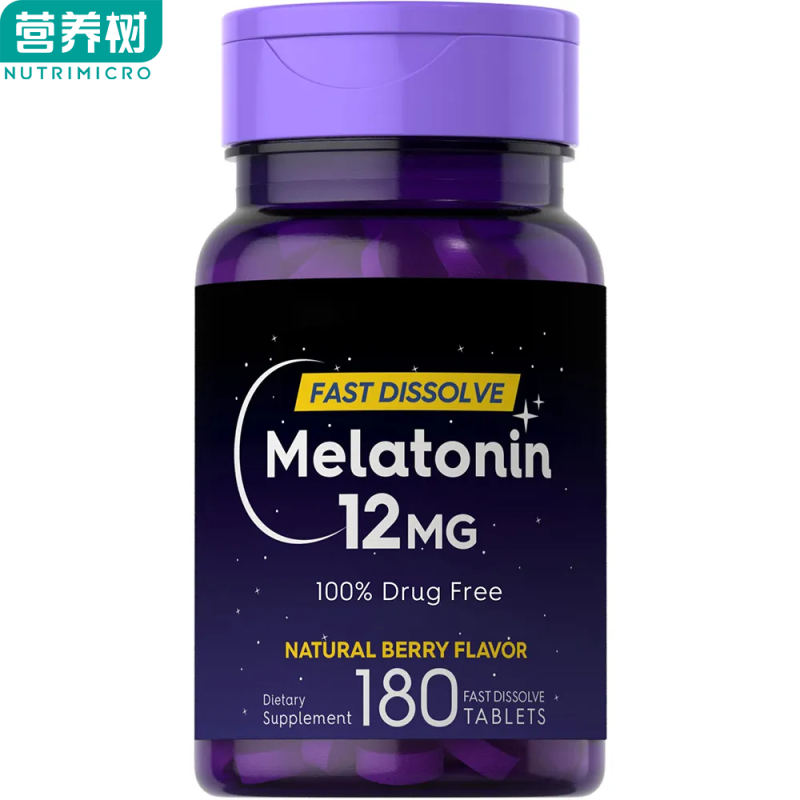 Melatonin Capsules Supplier - Private Label 12mg Advanced Formula