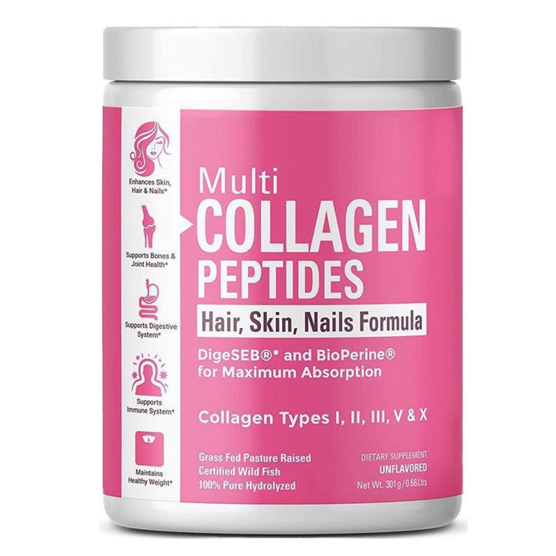 Hydrolyzed Collagen Powder Factory - OEM/ODM Custom Formula with Probiotics