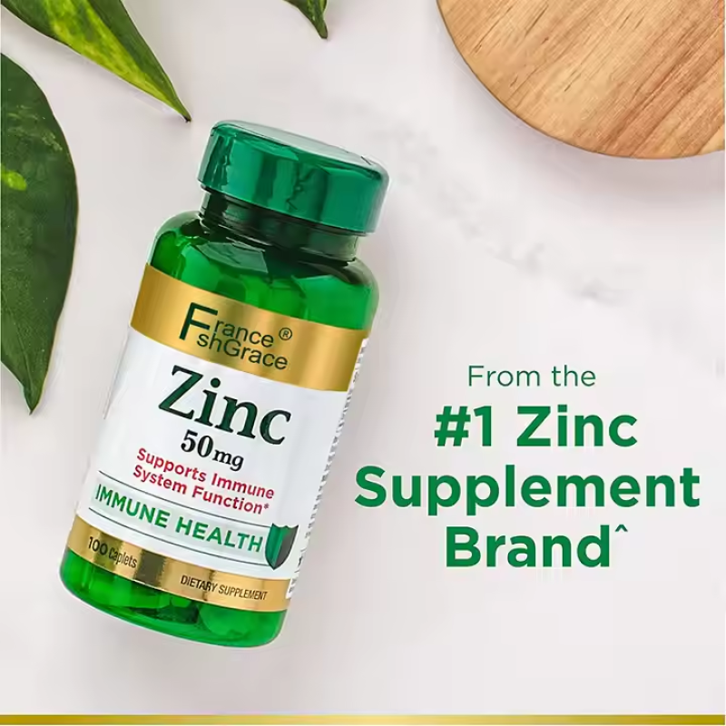 Zinc Caplets Factory - 50mg Immune Health Support