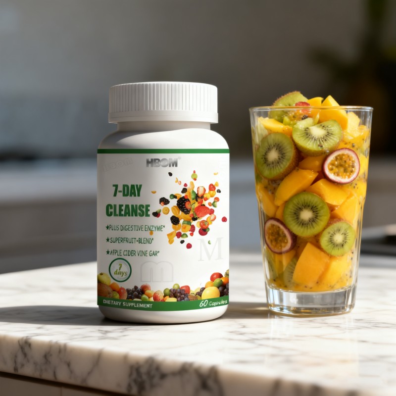 Detox Capsules Factory - OEM Custom 7 Day Cleanse Gut Health Comfort