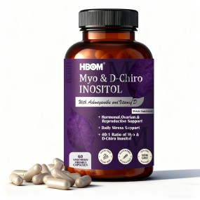 Inositol Capsules Supplier - OEM Custom Myo-Inositol Ashwagandha Women