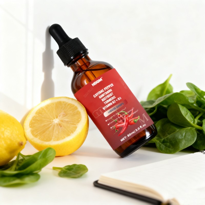 Liquid Drops Supplier - OEM Custom Cayenne Beetroot Turmeric Metabolism