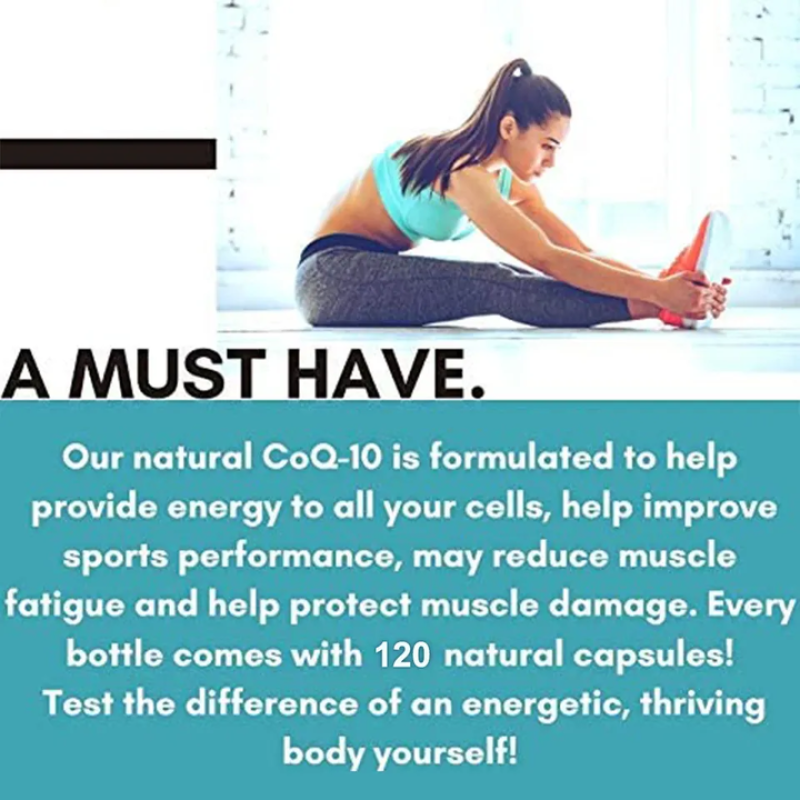 CoQ10 Capsules Supplier - OEM Custom PQQ Heart Health Anti Fatigue