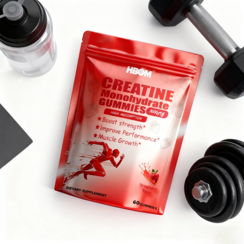 Creatine Gummies Supplier - OEM Private Label Sugar Free 5000mg Muscle