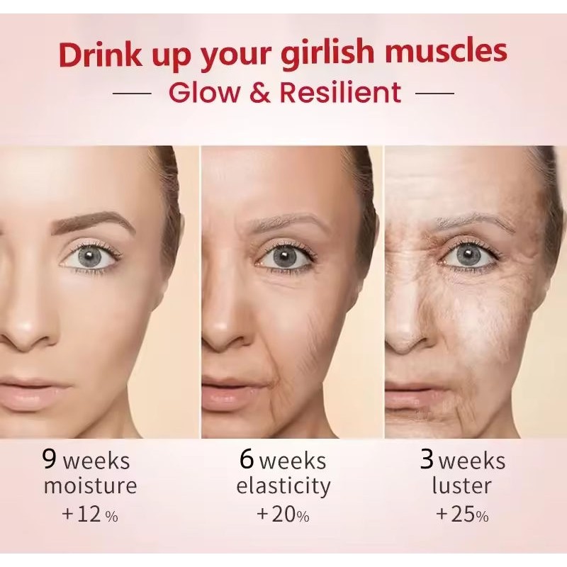 Fish Collagen Drink Supplier - OEM Custom Beauty Glow Resilient Healthcare