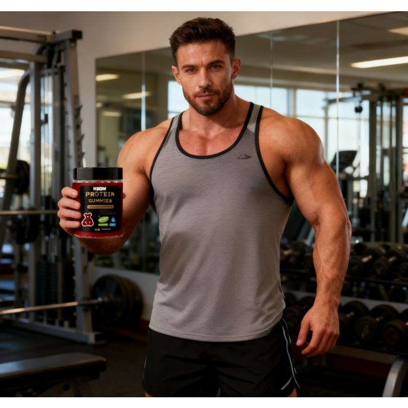 Whey Protein Gummies Factory - OEM Private Label Halal Sport Energy Boost