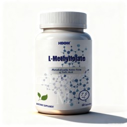L Methyl Folate Capsules Supplier - OEM Custom 5-MTHF Methyl B12 Mood