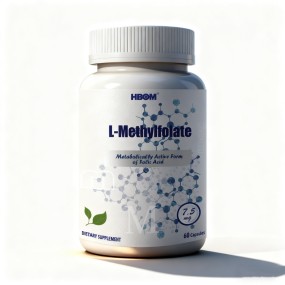 L Methyl Folate Capsules Supplier - OEM Custom 5-MTHF Methyl B12 Mood