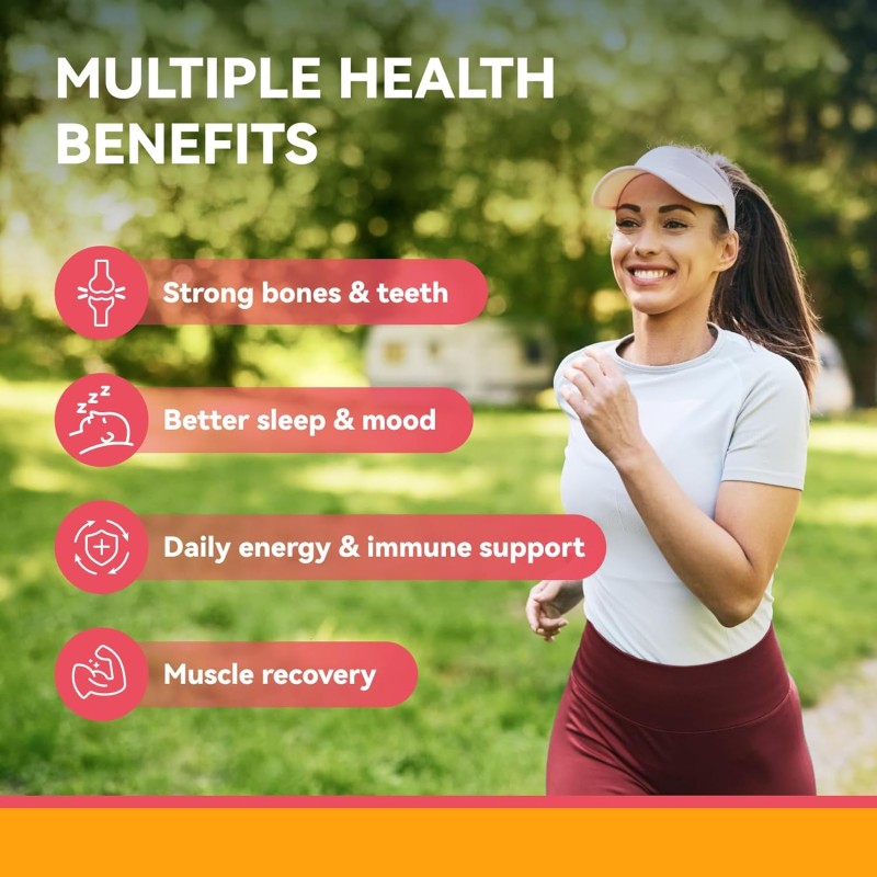 Calcium Gummies Supplier - OEM Custom Herbal Bone Strength D3 K2 Magnesium