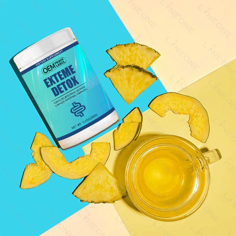 Weight Management Powder Supplier - OEM Private Label Pineapple Detox Instant