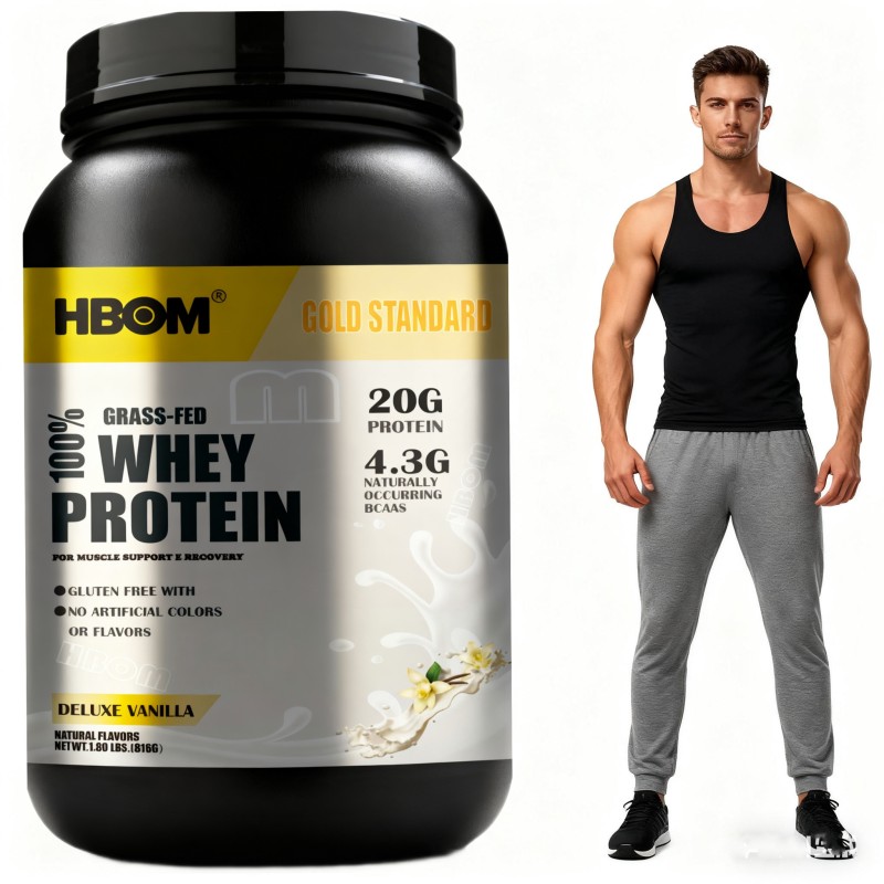 Protein Powder Factory - OEM Custom Strawberry Flavor Muscle Strengthening