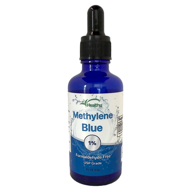 Methylene Blue Drops Factory - OEM Custom USP Grade 99.99% Purity 1%