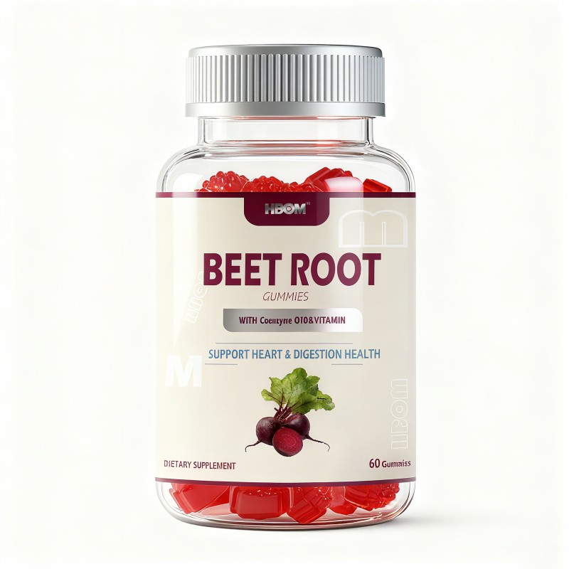 Beet Root Gummies Factory - OEM Custom Coenzyme Q10 GMP HALAL ISO