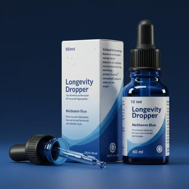 Methylene Blue Drops Factory - OEM Custom USP Grade 99.99% Purity 1%