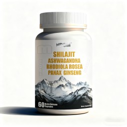 Shilajit Extract Capsules Factory - OEM Custom Natural Herbal Gluten Free
